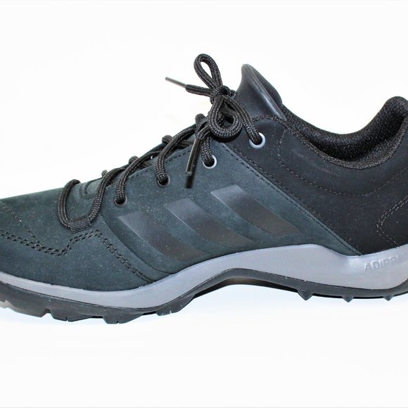 Adidas Daroga Plus Lea Black Marathon Running/Hiking Shoes Men\'s 9 NWT! main image 4